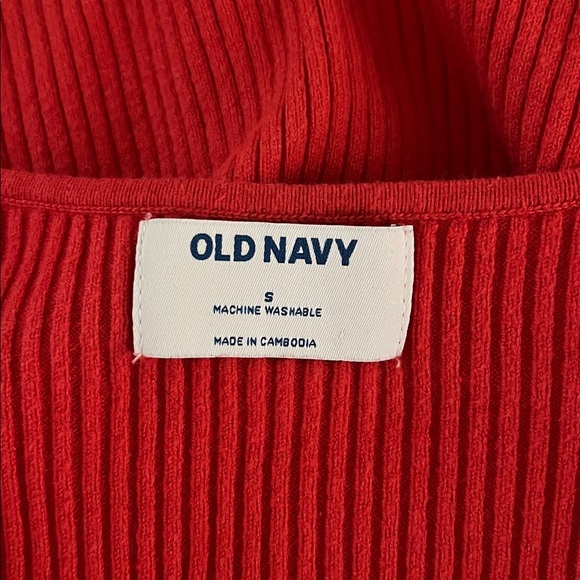 90s Style Cotton Ribbed Fitted Top - Picture 7 of 7